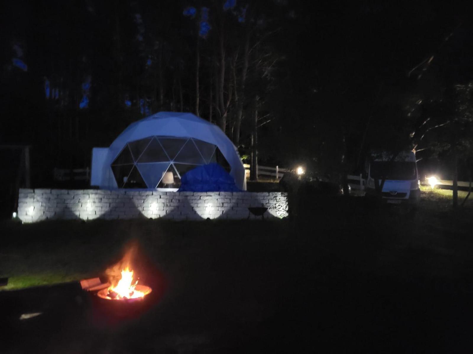 Hotel Glamping Pod Orlem Cedynia Exterior foto