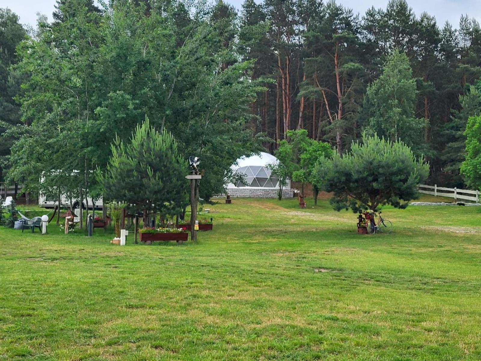 Hotel Glamping Pod Orlem Cedynia Exterior foto