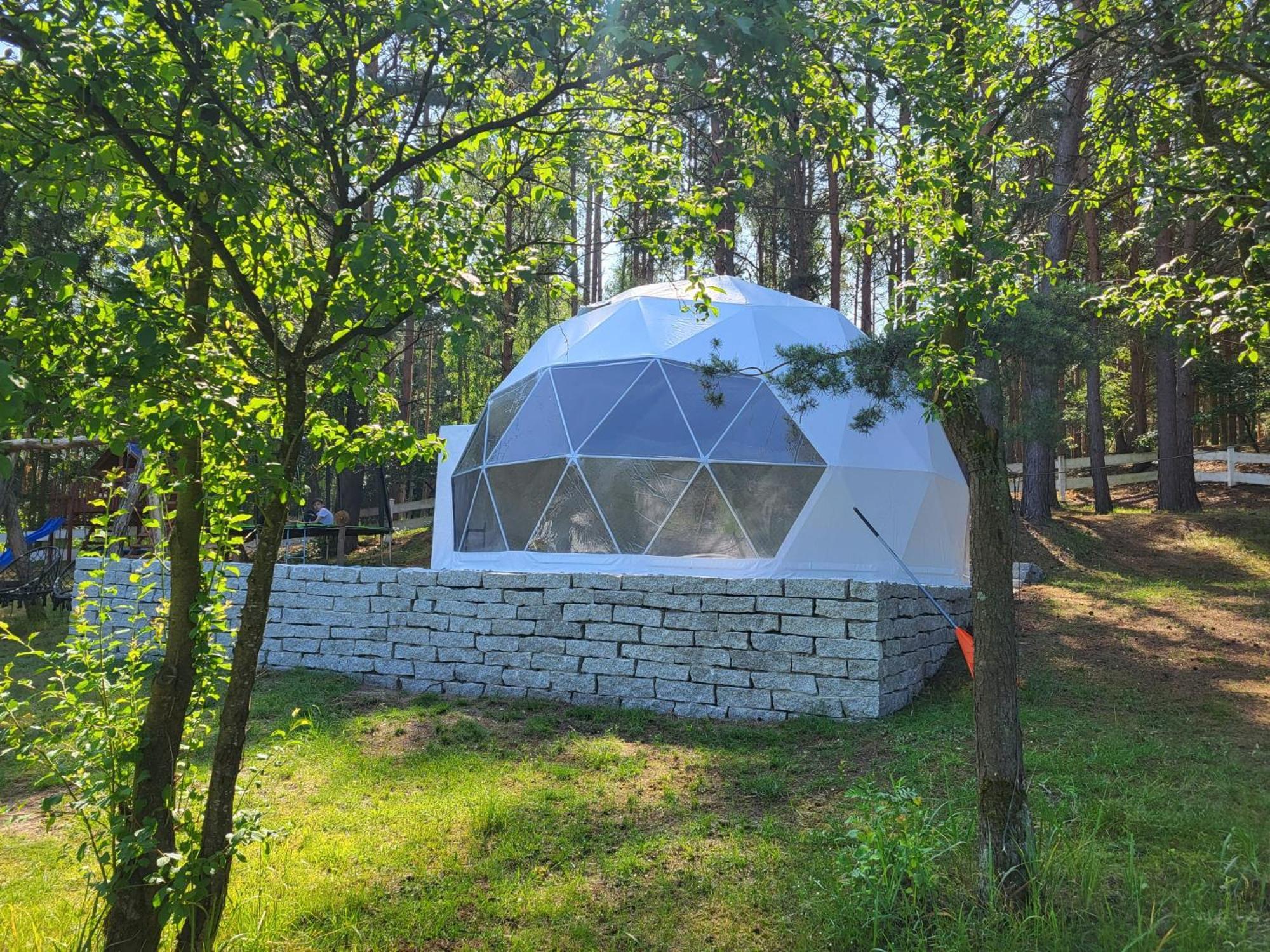 Hotel Glamping Pod Orlem Cedynia Exterior foto