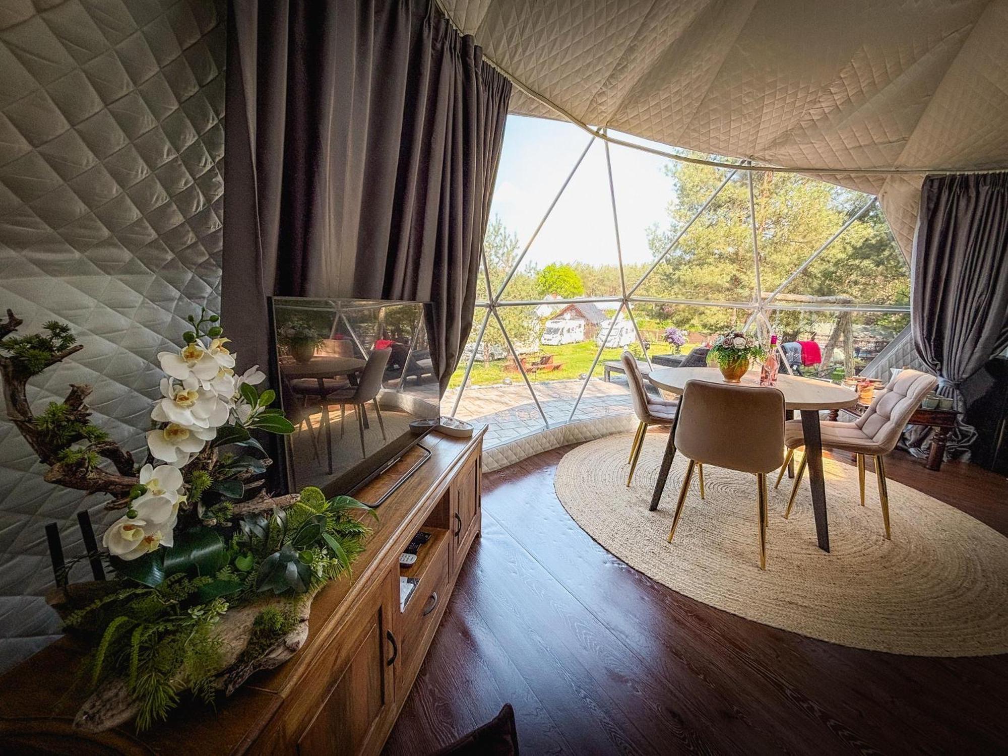 Hotel Glamping Pod Orlem Cedynia Exterior foto