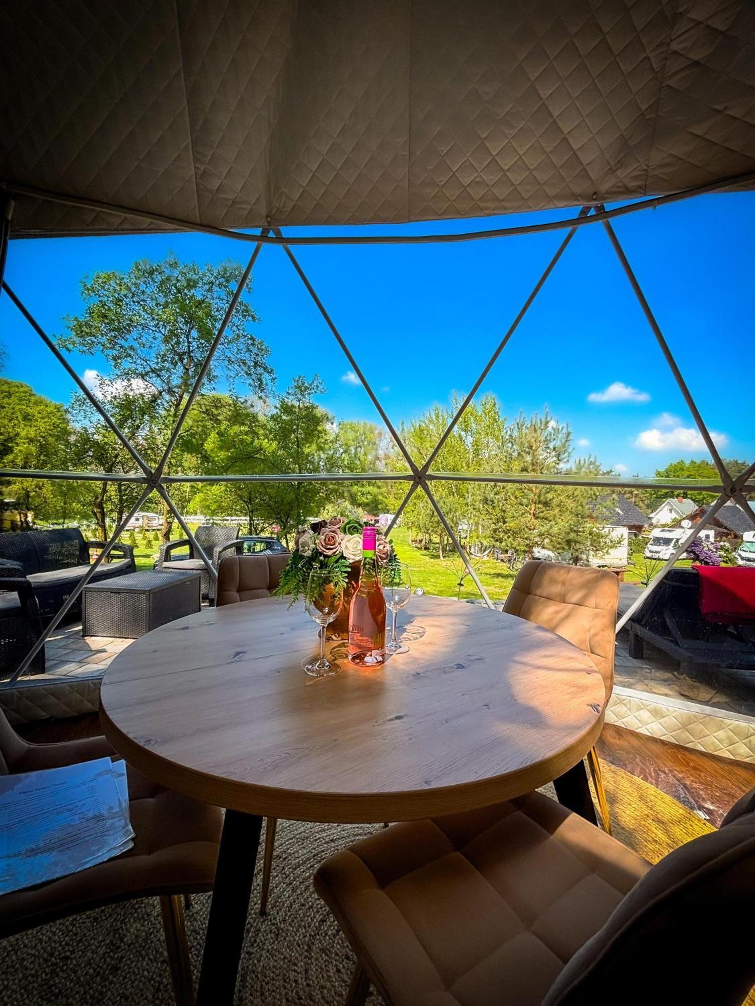 Hotel Glamping Pod Orlem Cedynia Exterior foto
