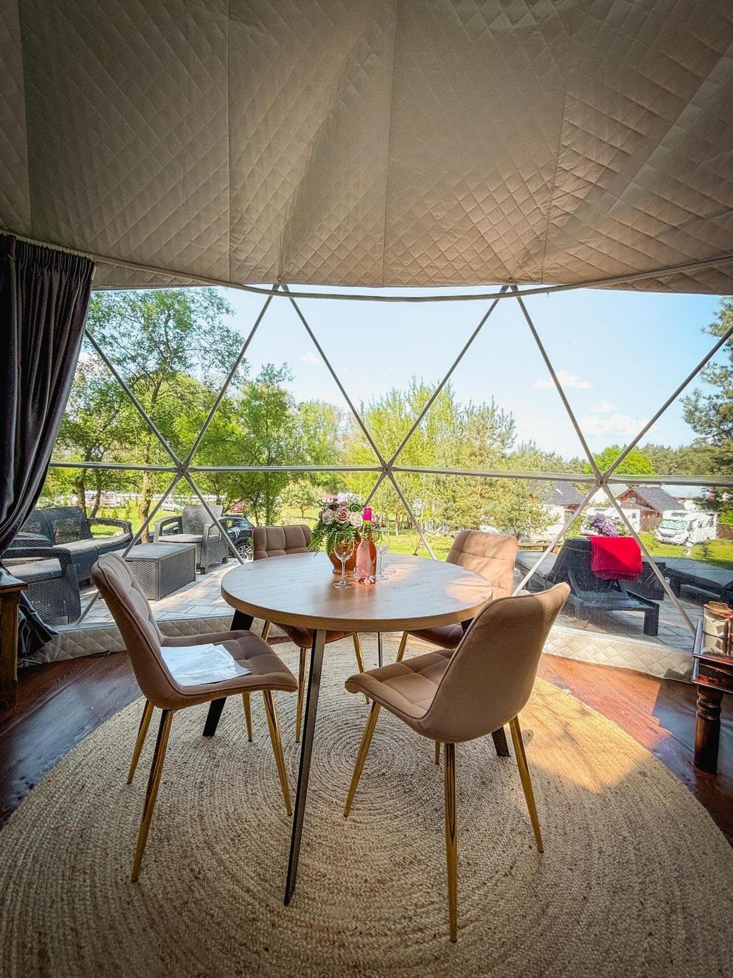 Hotel Glamping Pod Orlem Cedynia Exterior foto